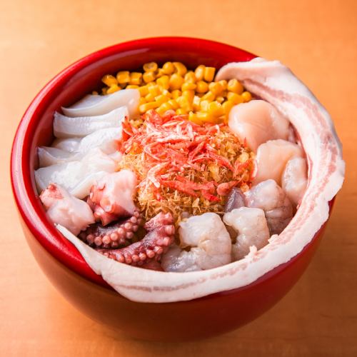 もんぱちスペシャルもんじゃ