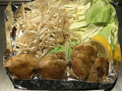 Grilled chicken with yuzu kosho