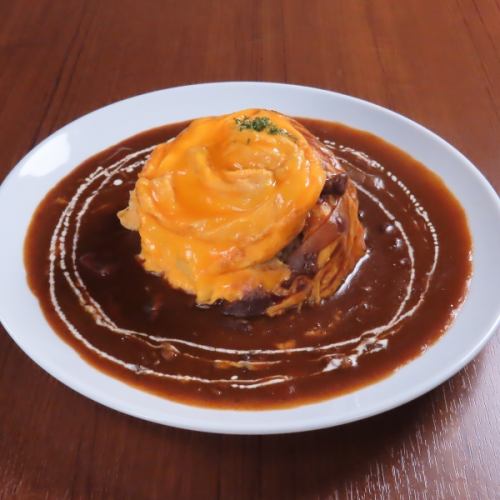 大人気ドレスドオムライス