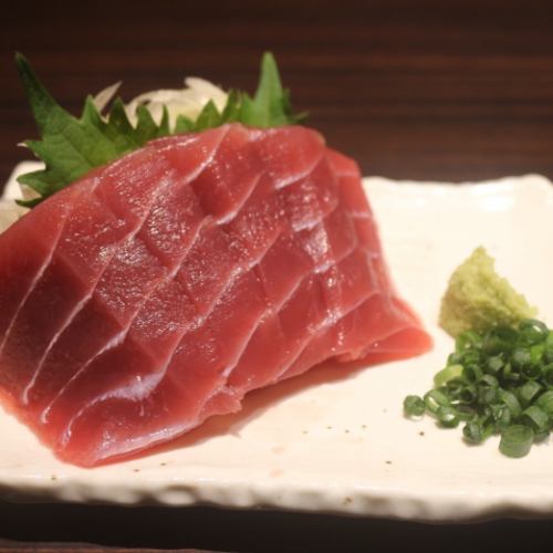 Sashimi of the day, grilled fish of the day