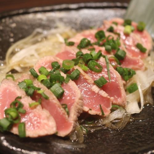 horse meat tataki