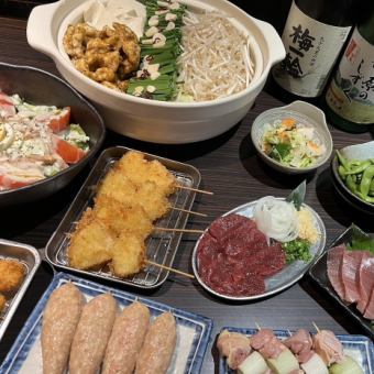 【贅沢えんコース】2時間飲み放題！お料理10品6000円(税込)