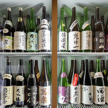 日本酒は約50～60種類！