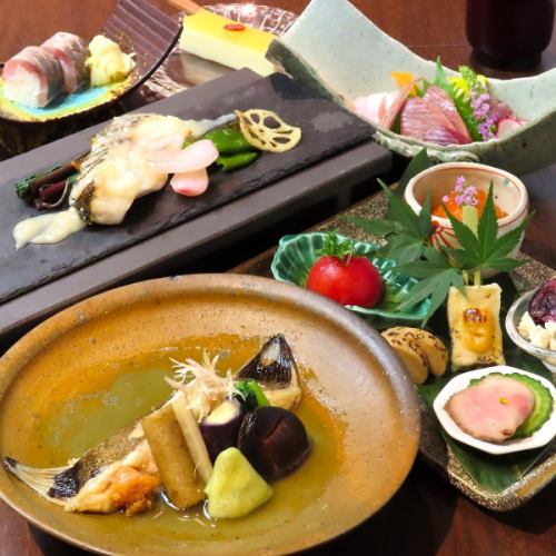 【築地（つきじ）】こだわり食材の和食が気軽に楽しめるカジュアルコース