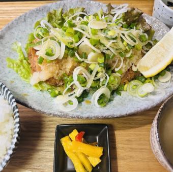 豚ねぎおろしトンカツ定食