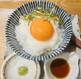 ミニ月見とろろ丼