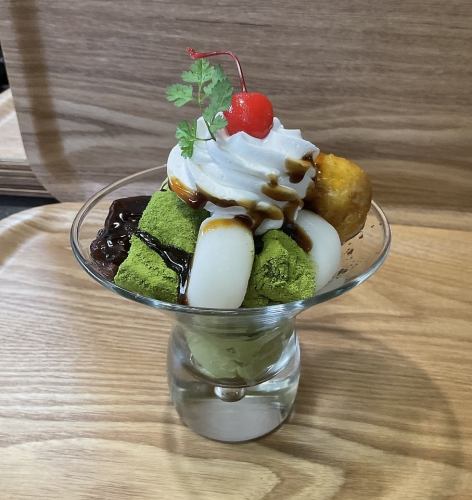 充実のデザート類