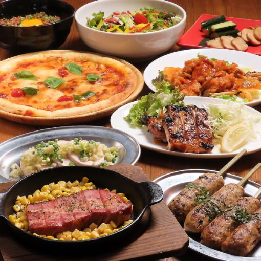All-you-can-drink draft beer! A hearty meal♪ [Daimaou Jr. Course] 9 dishes + 120 minutes all-you-can-drink for 3,500 yen (tax included)