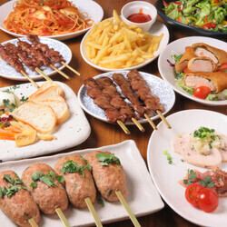 生ビール飲み放題OK！ボリューム満点♪【大魔王Jｒ．コース】9品+120分飲み放題3500円(税込)☆★