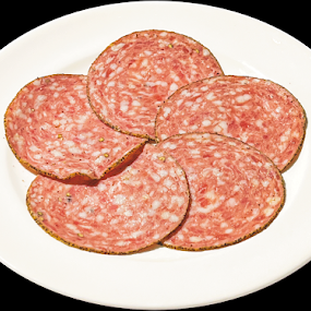 볼로니아 페퍼 소시지 (슬라이스)