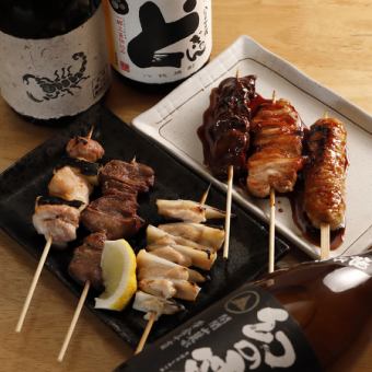 鳥よしで宴会！月～木限定3850円コース
