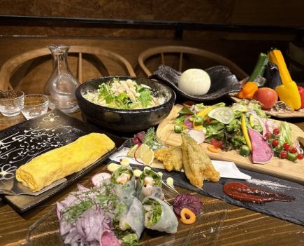 【夏季限定★冷え冷えコース★】お料理７品★4400円《夏の各種宴会のご予約承り中》