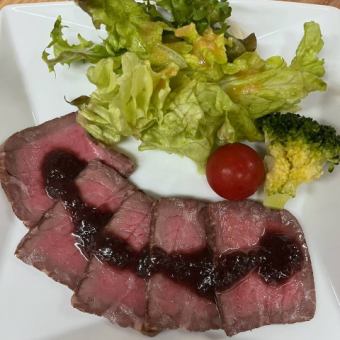 黒毛和牛のローストビーフ