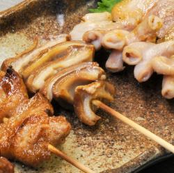 朝挽きのホルモン部位・お肉部位各種