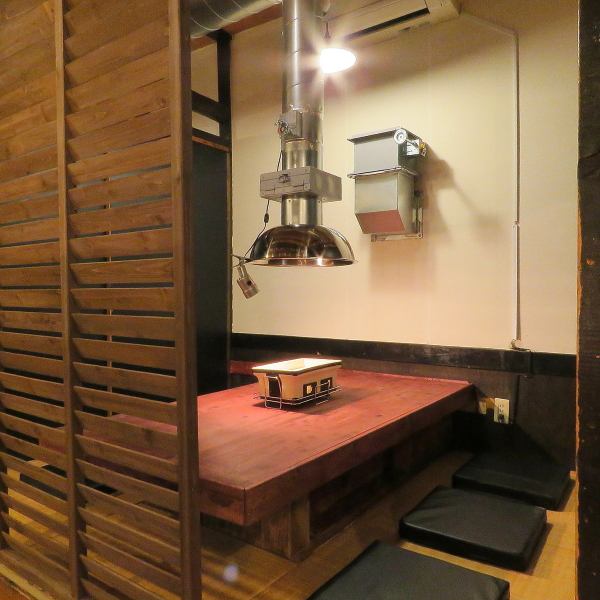 In addition to tatami mat seats for small groups, there are also private rooms that are perfect for small-group banquets and girls-only gatherings! You can ♪