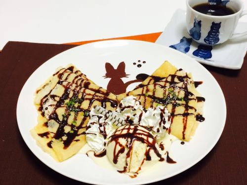 Crepe ice cream