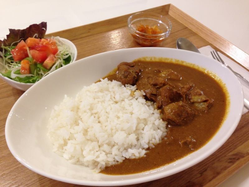 Chicken curry <with mini salad>