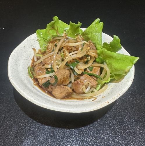 レバニラ炒め