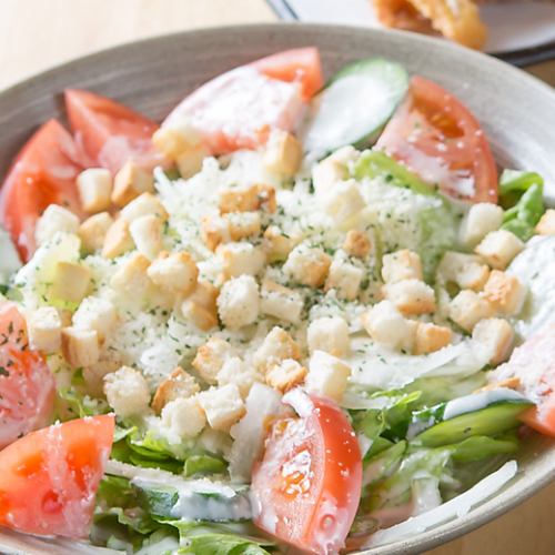 Caesar salad/tofu salad