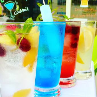 『現金会計限定』平日限定ライトコース　飲み放題ついて税込み4000円　お得にパーティー　
