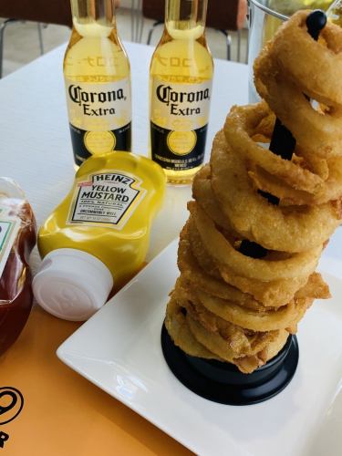 Onion ring tower