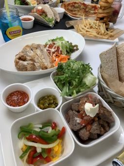 最強忘年会コース　安心の3時間飲み放題付　メキシカンパーティー　良いお日取りはお早めに