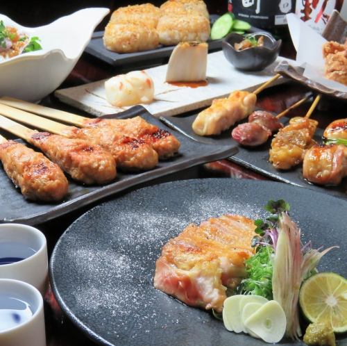 We also have a wide variety of menus other than skewers♪ You can enjoy it slowly in a private room♪