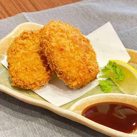 Domestic beef and Touya croquettes