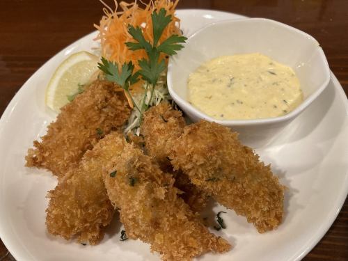 Fried oysters from Hiroshima Prefecture (5 pieces)