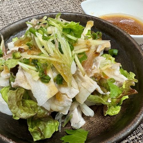 プチ豚しゃぶ薬味サラダ