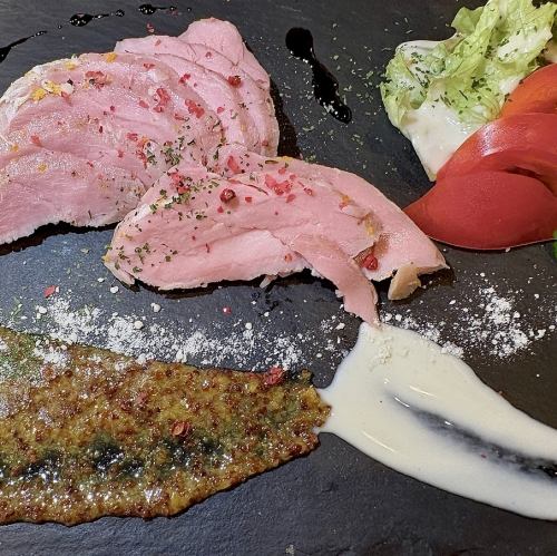 オレンジ風味の豚ヒレハム