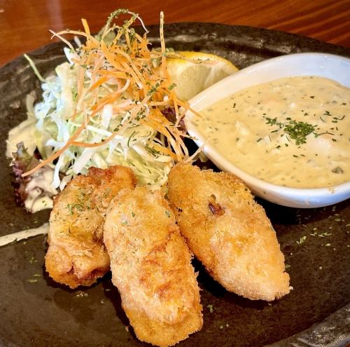 Fried Hiroshima oysters (3 pieces)