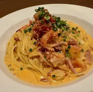 Korean-style rosé carbonara