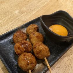 ねぎま/ こころ/ 自家製つくね/きも/ずり/かわ  各