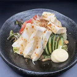 豆腐サラダ