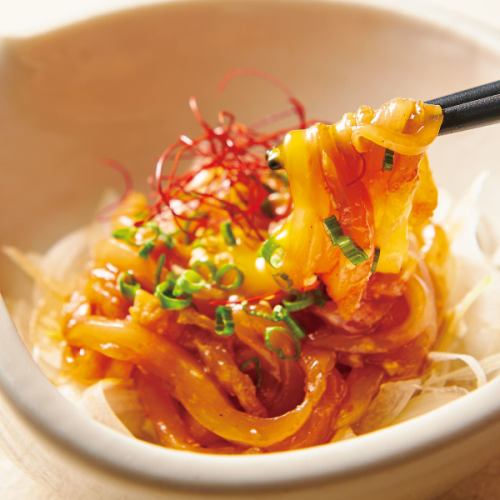 Chicken sashimi yukhoe (low-temperature cooking)