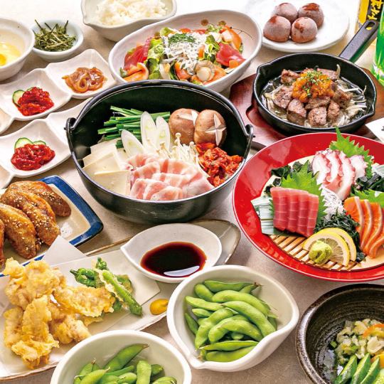 【含陶瓷烤盤燒烤】雅式套餐（含2小時暢飲）◆11道菜◆6000日圓
