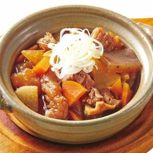 牛すじの煮込み