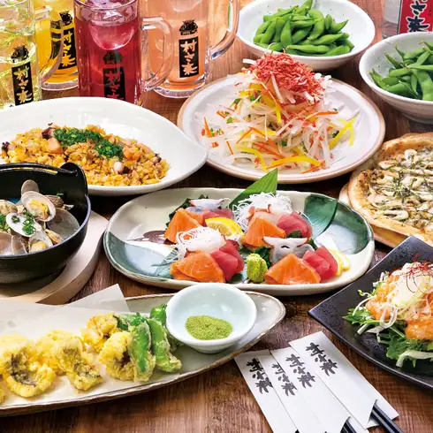 刺身に天ぷら…海の幸づくしのコースも◎2時間飲み放題付！