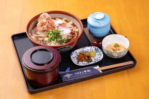 自家製 平打ちうどん御膳
