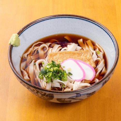 自家製 平打ちころうどん