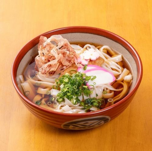 自家製 平打ちかけうどん