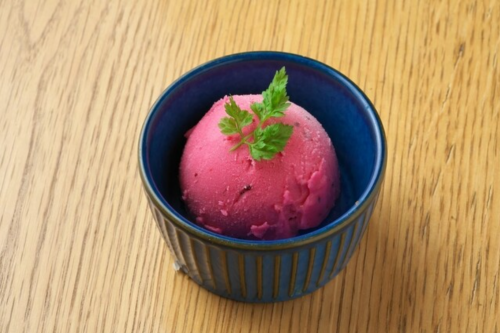 季節のシャーベット