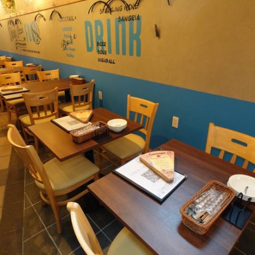 気軽にイタリアンを楽しめるカジュアルイタリアン！広々としたお席で、女子会・合コン・歓送迎会と様々シーンで気軽に利用できるとご好評頂いております！