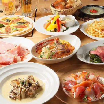 《7月》◇お料理のみ◇【3バルカンのスタンダードPARTYコース】〈全9品〉2,900円◇女子会に♪