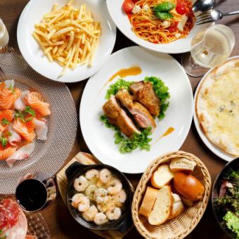 《7月》◇120分飲み放題◇【3バルカン一押し！オススメPARTYコース】(全10品)4,700円◇ご宴会に