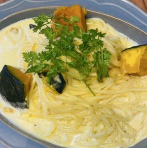 《NEW！》カボチャのクリームパスタ