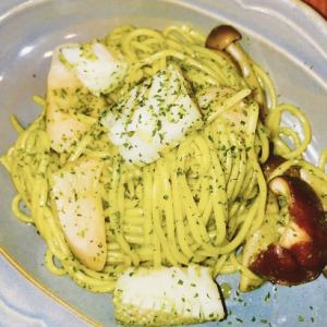 《NEW！》イカのジェノベーゼパスタ