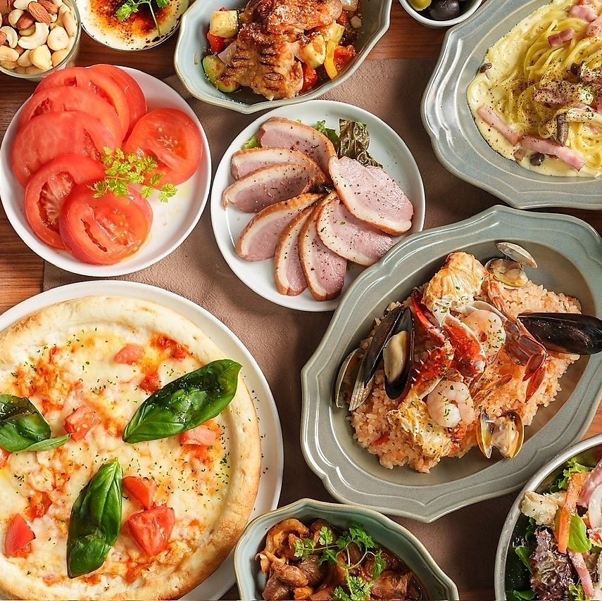 70種以上イタリアン食べ放題が破格の3,600円（税込）で！