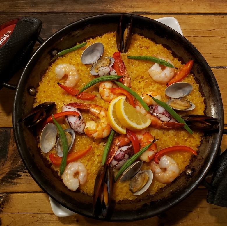 seafood paella